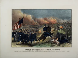 Williamsburgi csata, Va. 1862. május 5., 1862 körül